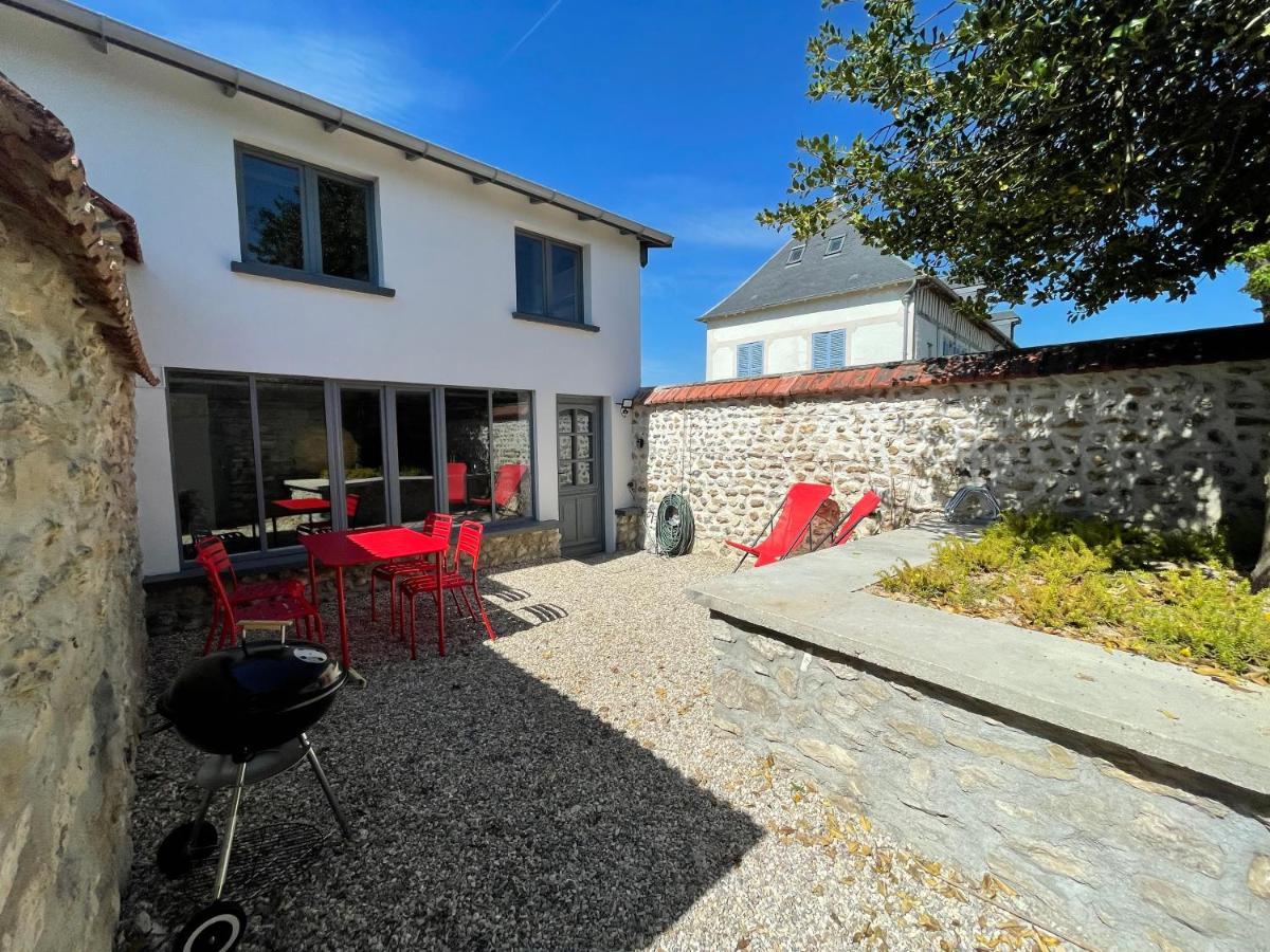 Maison Familiale Avec Jardin Vernon  Bagian luar foto